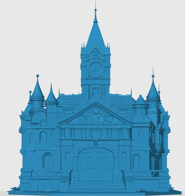 Tòa thị chính (Human Townhall) - Phụ kiện mô hình thị trấn - Image 3