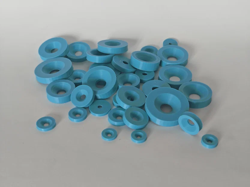 Bộ Washer Vát Âm Tối Thượng | M3-M10 | Fit Phẳng Chuẩn Đẹp - Image 1
