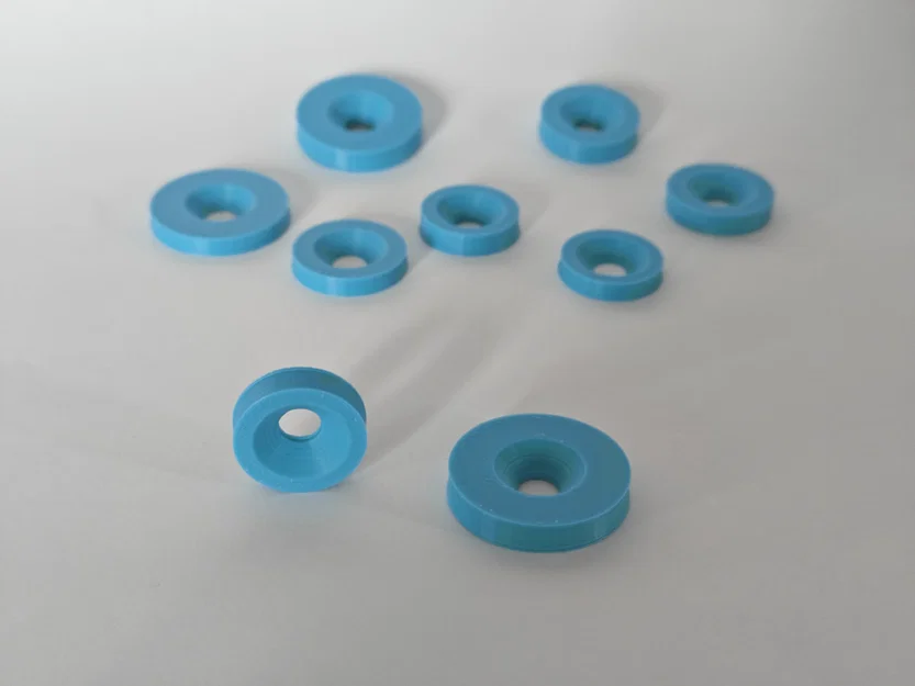 Bộ Washer Vát Âm Tối Thượng | M3-M10 | Fit Phẳng Chuẩn Đẹp - Image 4