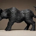 Tượng Bò Tót Designer - Thumbnail 2