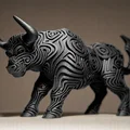 Tượng Bò Tót Designer - Thumbnail 6