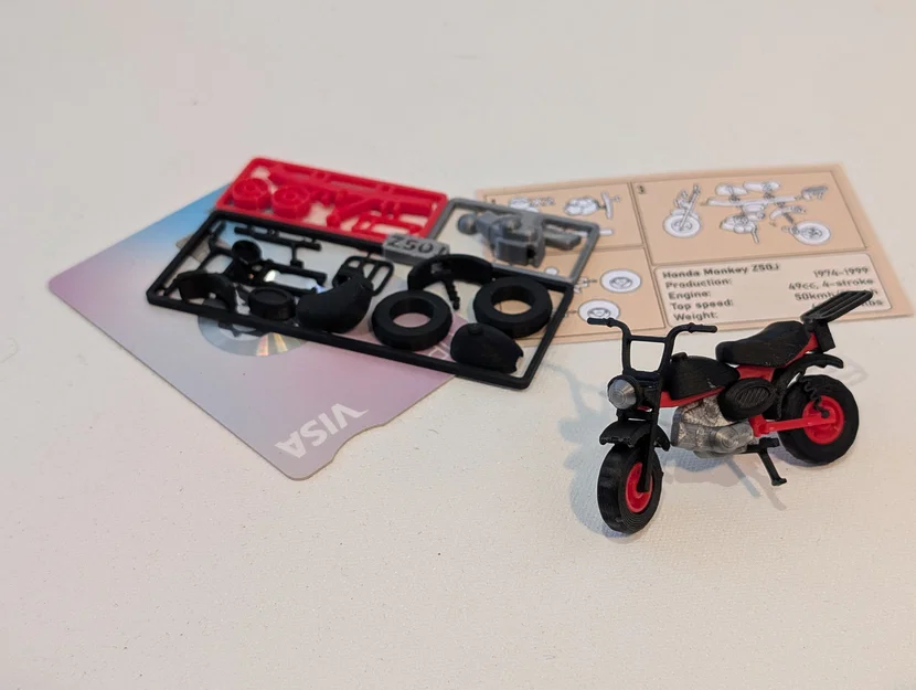 Mô hình Minibike Kit Card - Image 1