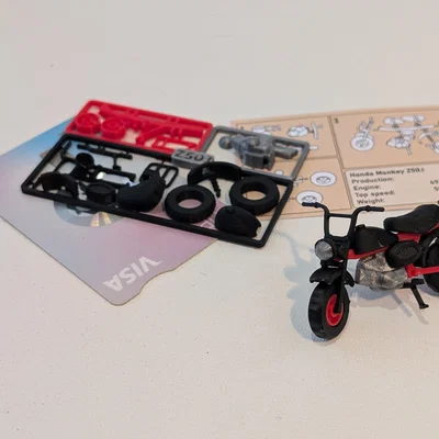 Mô hình Minibike Kit Card