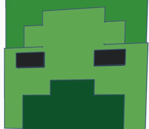 Mô hình 3D Chicken Jockey - Zombies cưỡi Gà Minecraft siêu ngầu - Image 2