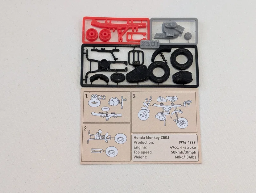 Mô hình Minibike Kit Card - Image 2