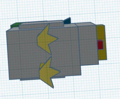 Mô hình 3D Chicken Jockey - Zombies cưỡi Gà Minecraft siêu ngầu - Image 7