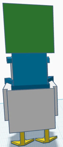 Mô hình 3D Chicken Jockey - Zombies cưỡi Gà Minecraft siêu ngầu - Image 8