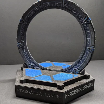 Đế Trưng Bày Mô Hình Master Replica Stargate Atlantis