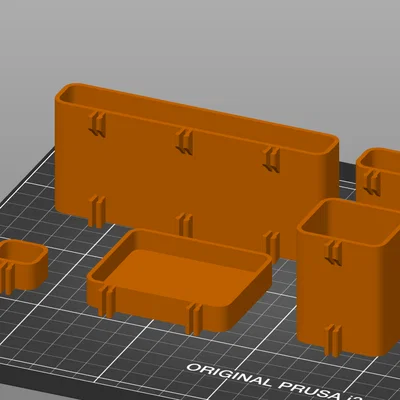 Hộp đựng tùy chỉnh cho bảng treo IKEA Skadis (Parametric Skådis)