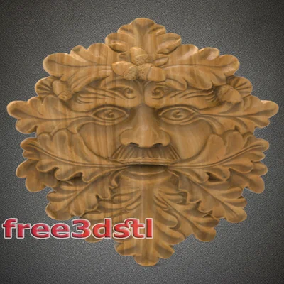Mô hình 3D STL Green Man (MIỄN PHÍ)