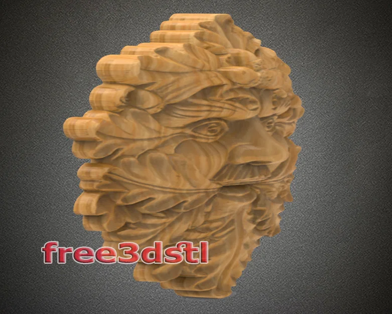 Mô hình 3D STL Green Man (MIỄN PHÍ) - Image 3