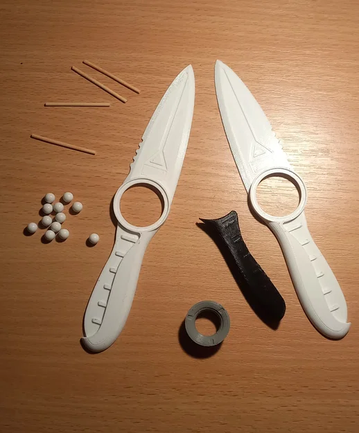 Mô hình dao sinh tồn Subnautica (Survival Knife) in 3D cực chất - Image 2