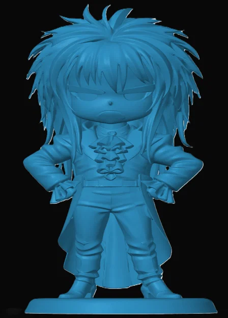 Mô hình Jareth the Goblin King Chibi - File in 3D độc đáo - Image 1
