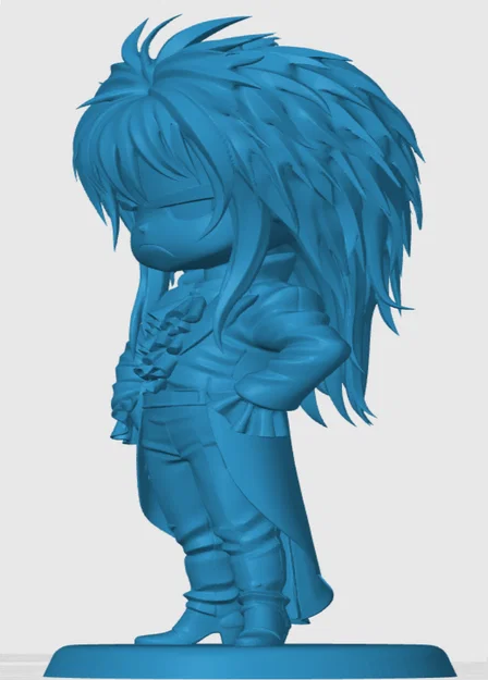 Mô hình Jareth the Goblin King Chibi - File in 3D độc đáo - Image 2