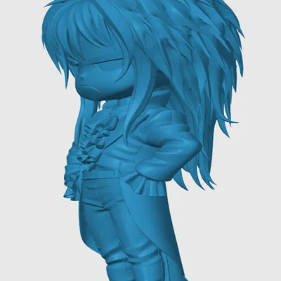 Mô hình Jareth the Goblin King Chibi - File in 3D độc đáo