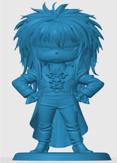 Mô hình Jareth the Goblin King Chibi - File in 3D độc đáo - Image 3