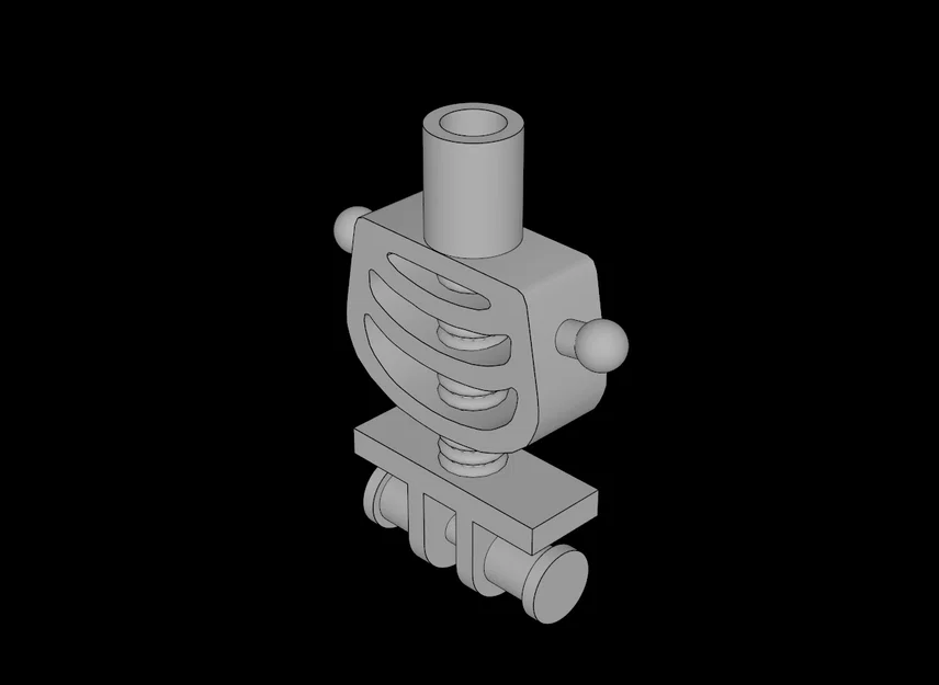 Mô hình thân bộ xương (Skeleton Torso) tương thích lắp ráp LEGO - Image 1