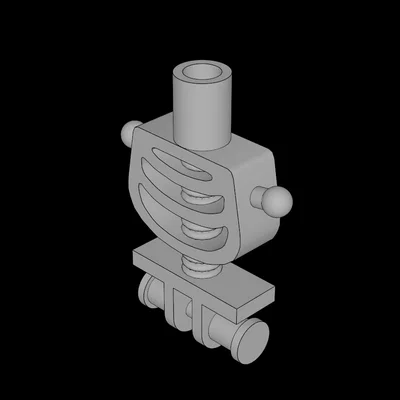 Mô hình thân bộ xương (Skeleton Torso) tương thích lắp ráp LEGO