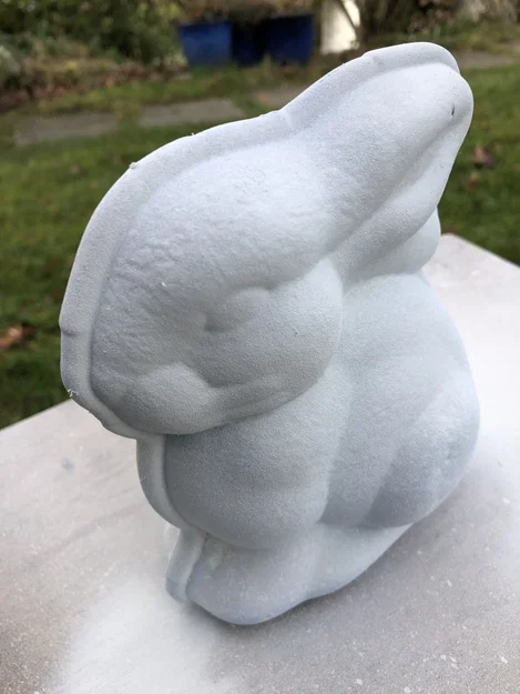 Mô hình khuôn đúc thỏ Phục Sinh Lindt Osterhase độc đáo - Image 1