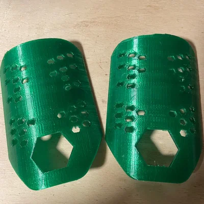 Ốp bảo vệ ống đồng Soccer Shin Guard 3D nhỏ gọn, bền bỉ