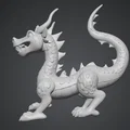Mô hình rồng con Drago Cinese 3D đáng yêu cho trang trí - Thumbnail 2
