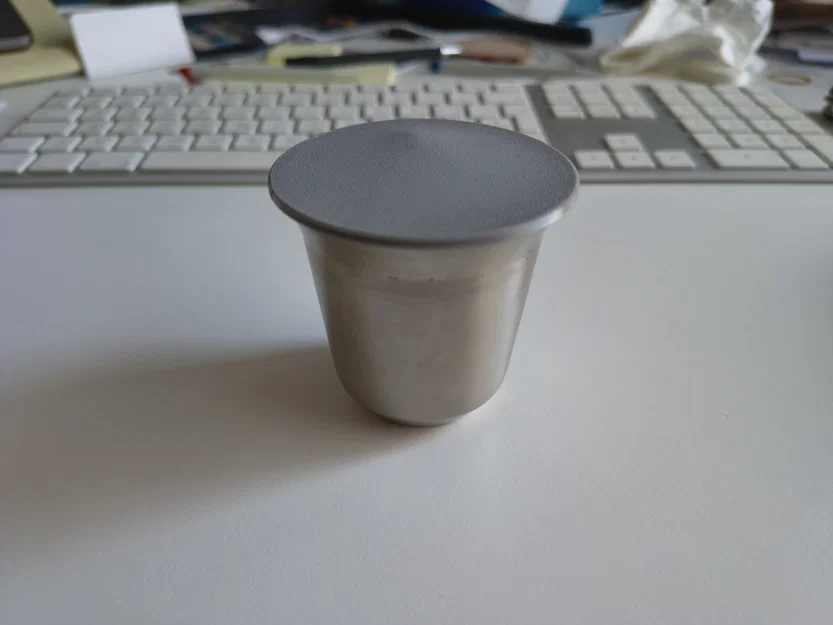 Nắp đậy ly kim loại Nespresso - Image 1