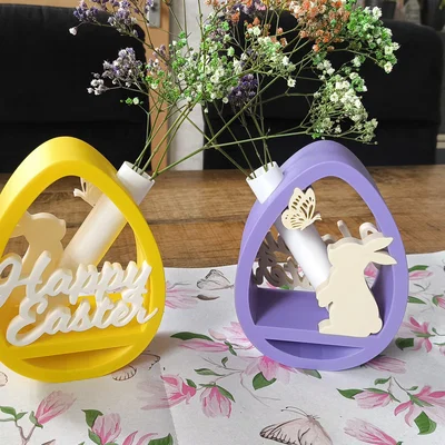 Bình hoa trang trí hình trứng Phục sinh