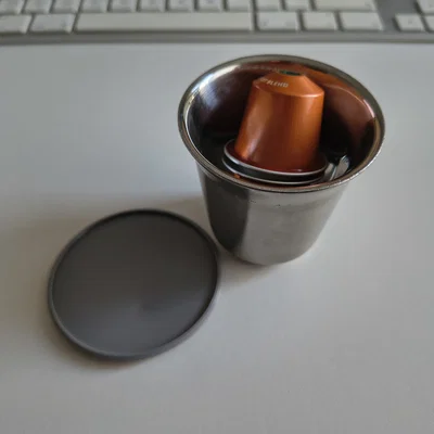 Nắp đậy ly kim loại Nespresso