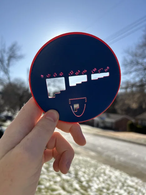 Mini Range Finder - Dụng cụ đo khoảng cách Disc Golf - Image 1