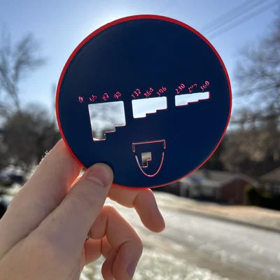 Mini Range Finder - Dụng cụ đo khoảng cách Disc Golf