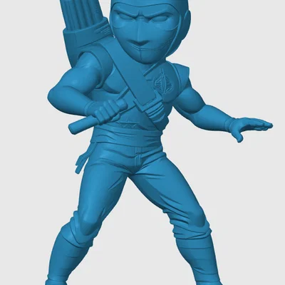 Mô hình Storm Shadow phong cách Chibi G.I. Joe cực chất