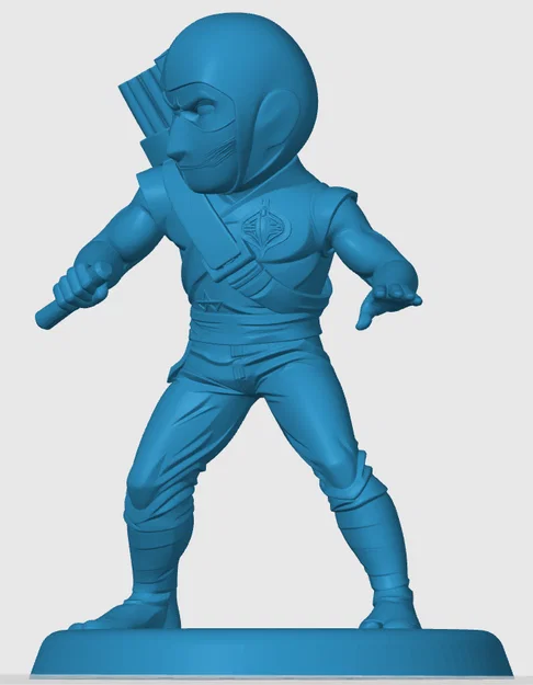 Mô hình Storm Shadow phong cách Chibi G.I. Joe cực chất - Image 3