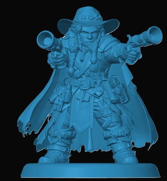 Mô hình Dwarven Gunslinger - Image 1