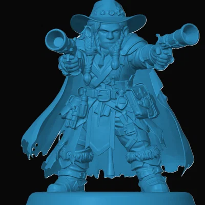 Mô hình Dwarven Gunslinger