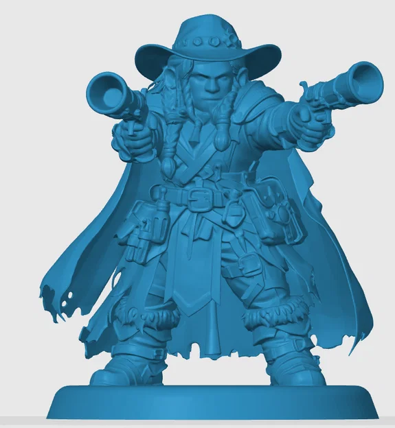 Mô hình Dwarven Gunslinger - Image 3