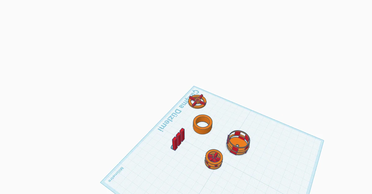 Bộ chi tiết lắp ráp model 2T - Thiết kế 3D sáng tạo cho mọi người - Image 1
