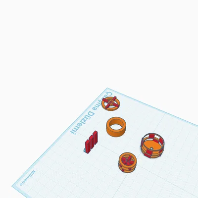 Bộ chi tiết lắp ráp model 2T - Thiết kế 3D sáng tạo cho mọi người