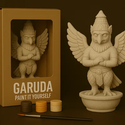 Garuda – Mô hình tự sơn theo ý thích