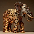 Tác phẩm điêu khắc Voi nghệ thuật (Designer ELEPHANT Sculpture) - Thumbnail 1