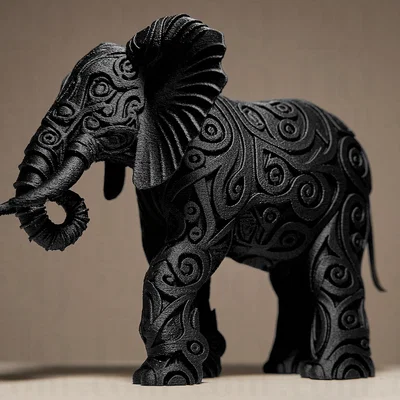 Tác phẩm điêu khắc Voi nghệ thuật (Designer ELEPHANT Sculpture)