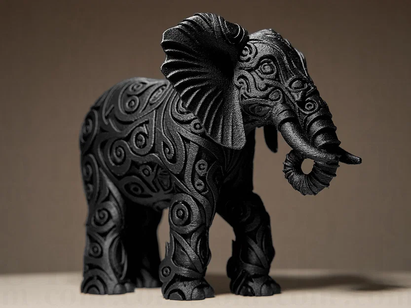 Tác phẩm điêu khắc Voi nghệ thuật (Designer ELEPHANT Sculpture) - Image 3