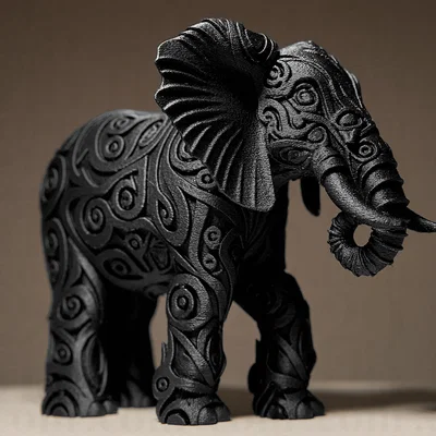 Tác phẩm điêu khắc Voi nghệ thuật (Designer ELEPHANT Sculpture)