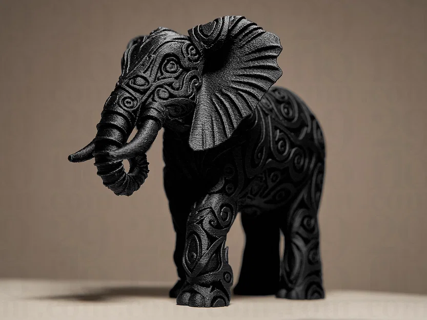 Tác phẩm điêu khắc Voi nghệ thuật (Designer ELEPHANT Sculpture) - Image 5