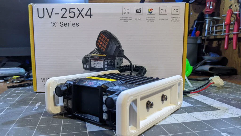 Bộ khung (Cage) / Ray gắn cho BTech UV-25X4 - Image 1