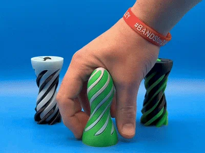 Đồ chơi Fidget xoắn ốc Pawn - Dễ in, không cần hỗ trợ - Image 1