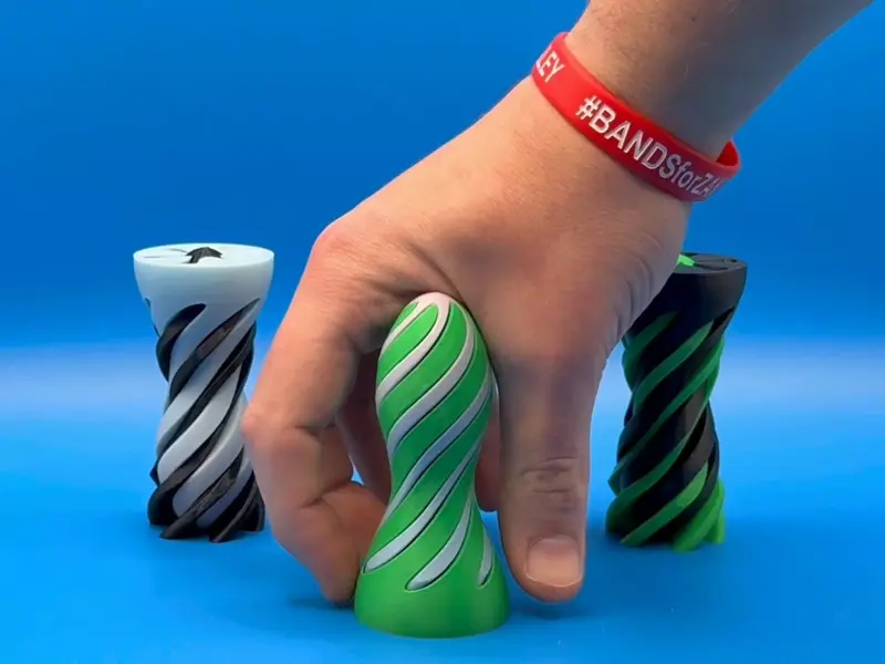Đồ chơi Fidget xoắn ốc Pawn - Dễ in, không cần hỗ trợ - Image 2