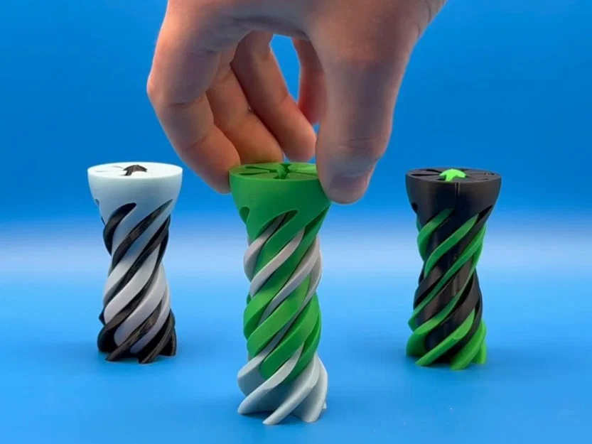 Đồ chơi Fidget xoắn ốc Pawn - Dễ in, không cần hỗ trợ - Image 3