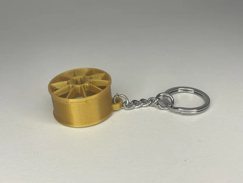 Móc khóa hình bánh xe OZ racing prodrive P1 in 3D độc đáo - Image 5