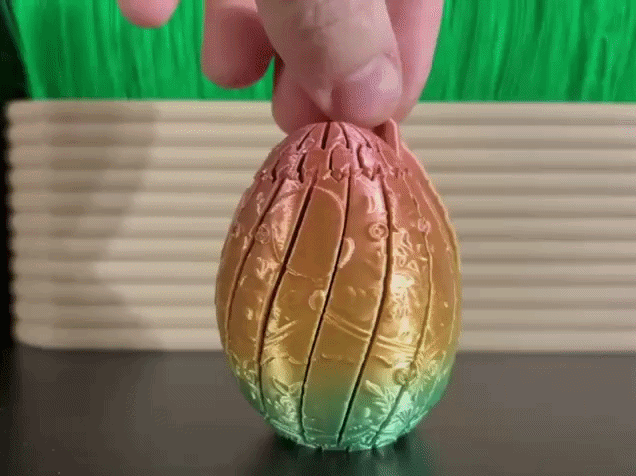 Easter Egg Fidget - Món đồ chơi giải tỏa căng thẳng in 3D - Thumbnail 1