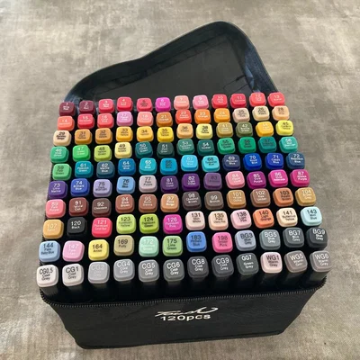 Khay in 3D đựng 120 bút Marker chuyên nghiệp cho túi xách